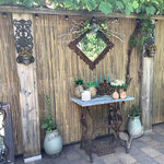 Decoratieve schuttingbekleding