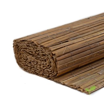 Gespleten bamboematten 1 meter hoog