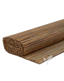 Bamboemat 1 meter hoog van gespleten bamboe