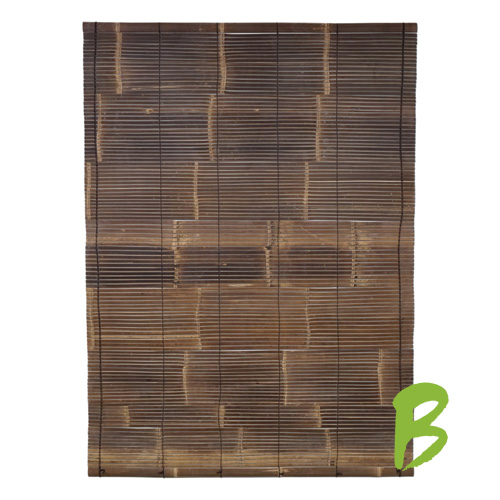 Beste Zwart Bamboe Rolgordijn 150 x 200 cm | Gratis verzending SD-88