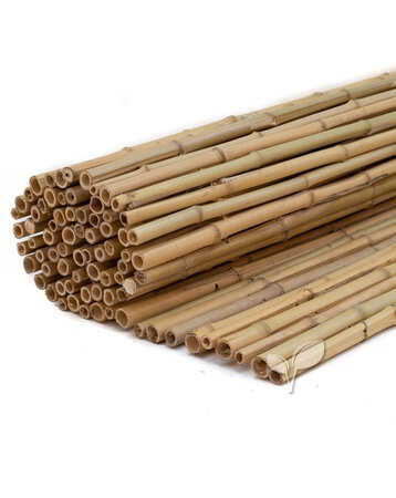 Leeds borduurwerk Goed gevoel Bamboe schutting | Natuurlijke schutting van bamboematten